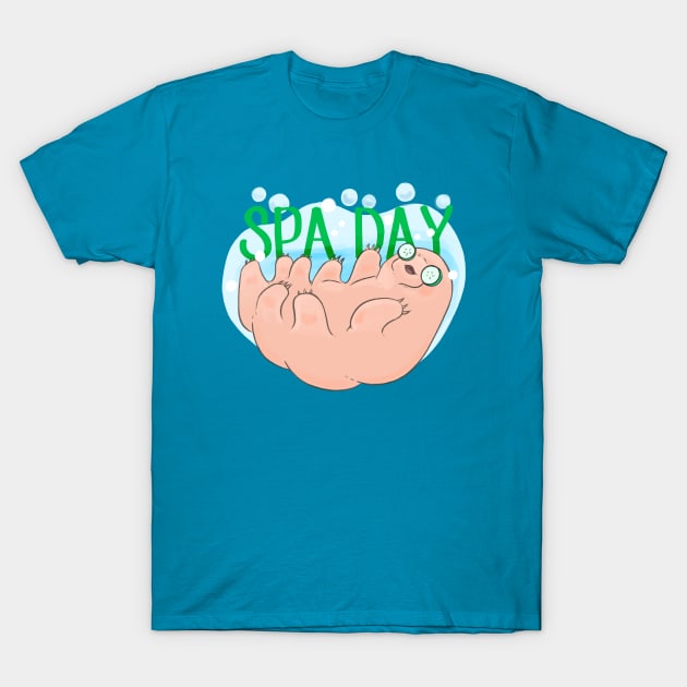 Tardigrade Spa Day T-Shirt by CaseyHWilkinson